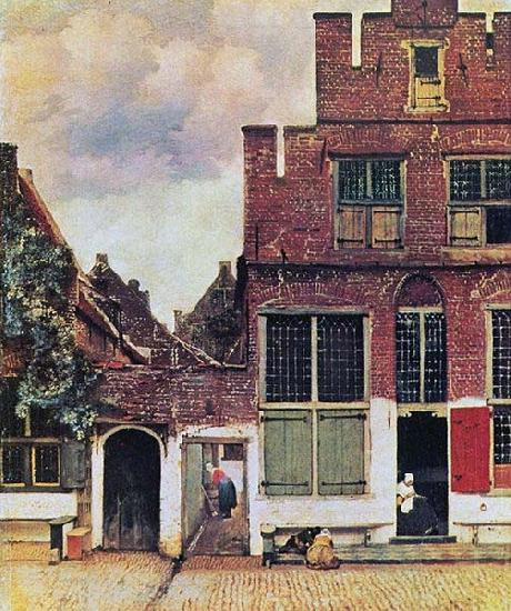 Johannes Vermeer The Little Street, France oil painting art